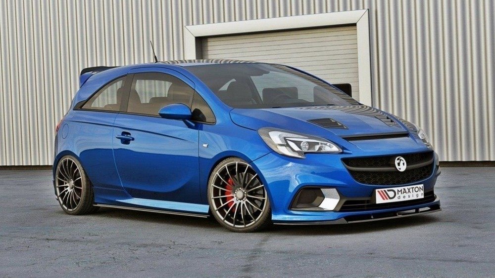 Maxton Side Skirts Diffusers Opel Corsa E Opc/Vxr
