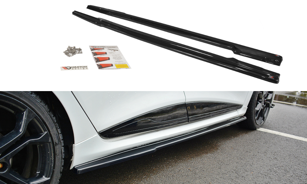 Maxton Side Skirts Diffusers Renault Clio Mk4 Rs