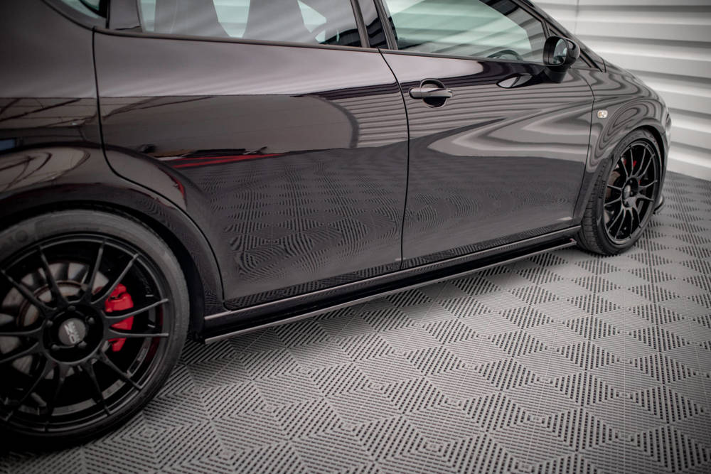 Maxton Side Skirts Diffusers Seat Leon Mk2 Cupra / Fr