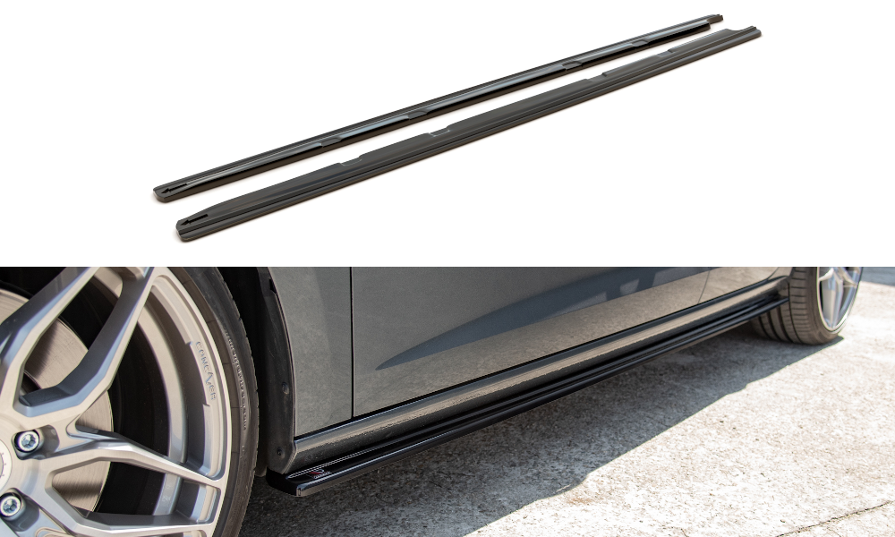 Maxton Side Skirts Diffusers V.1 Seat Leon Mk3 Cupra/ Fr Facelift