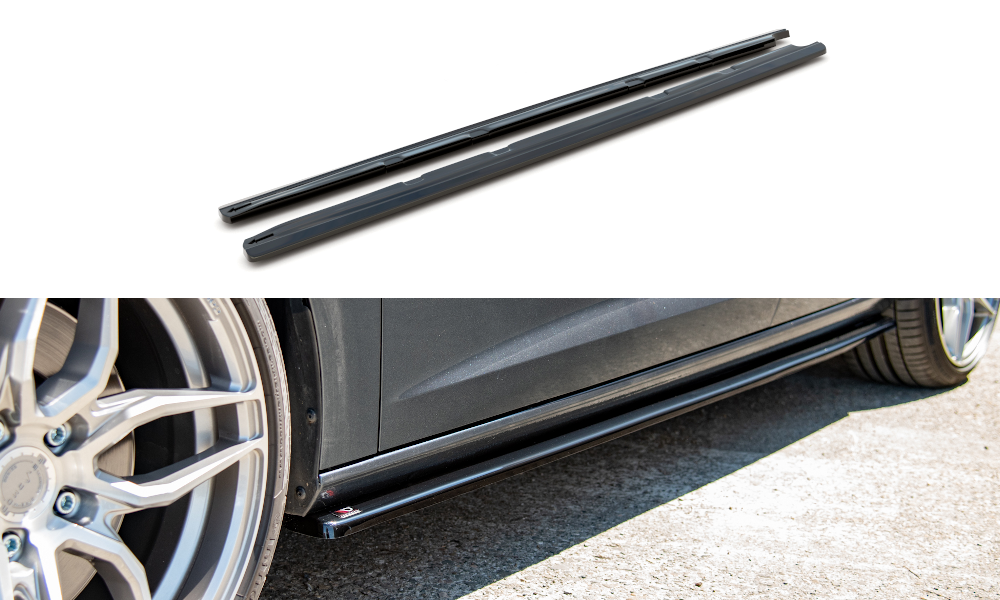 Maxton Side Skirts Diffusers V.2 Seat Leon Mk3 Cupra/ Fr Facelift