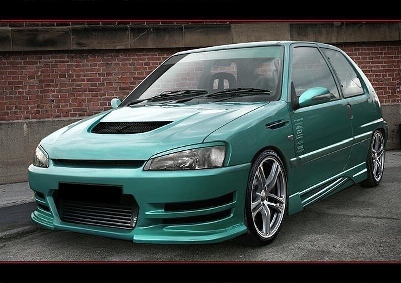 Maxton Side Skirts Peugeot 106 ( Inferno )