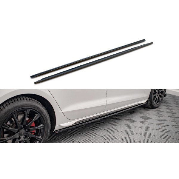 Maxton Side Skirts Diffusers Audi A4 B9 Facelift