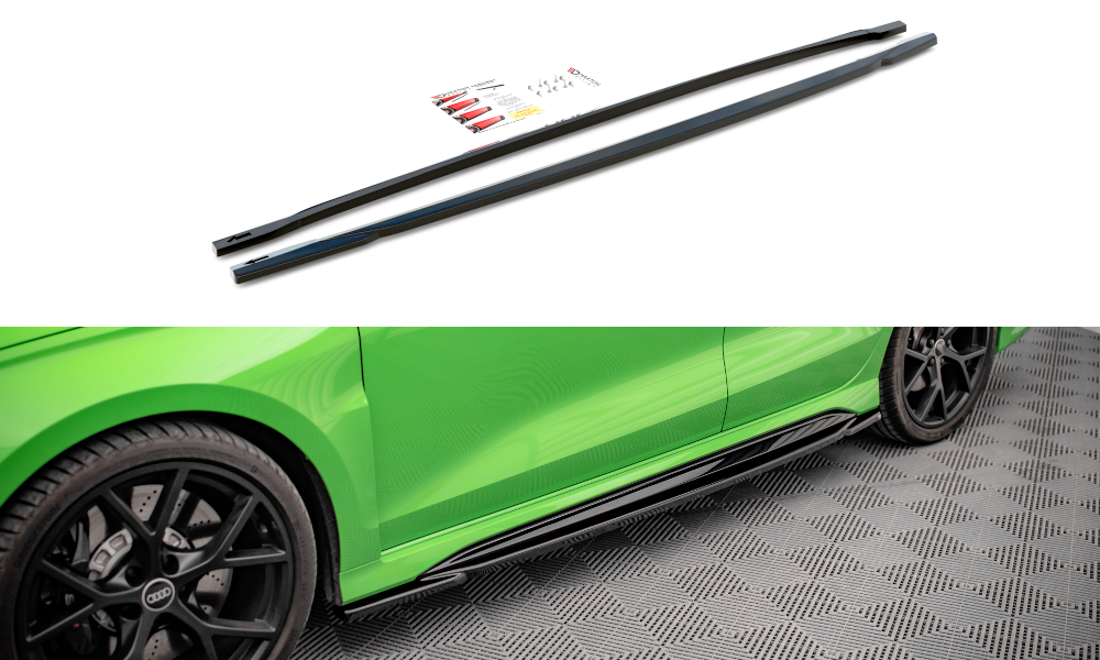 Maxton Side Skirts Diffusers Audi Rs3 8y