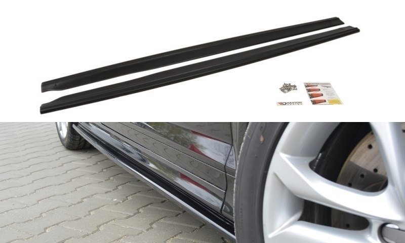 Maxton Side Skirts Diffusers Audi S3 8p / S3 8p Fl / Rs3 8p
