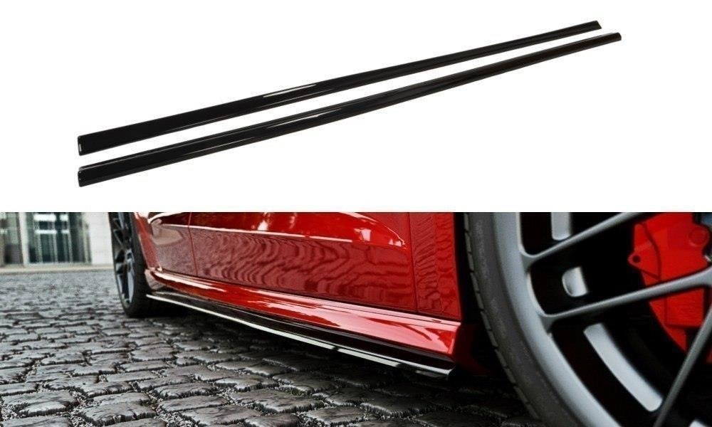 Maxton Side Skirts Diffusers Audi S3 / A3 S-Line 8v / 8v Fl Sportback
