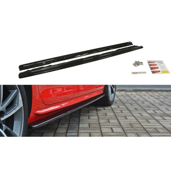 Maxton Side Skirts Diffusers Audi S4 / A4 S-Line B9