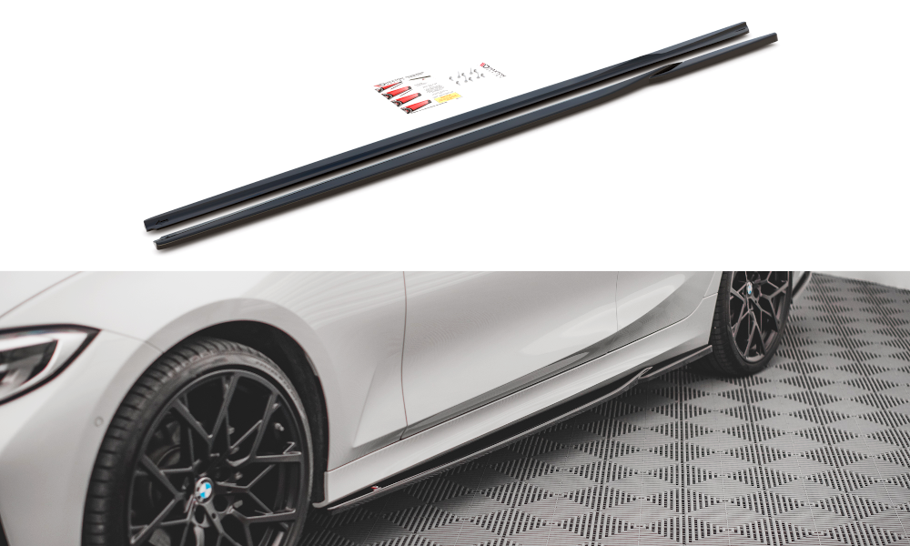 Maxton Side Skirts Diffusers Bmw 3 G20 / G21
