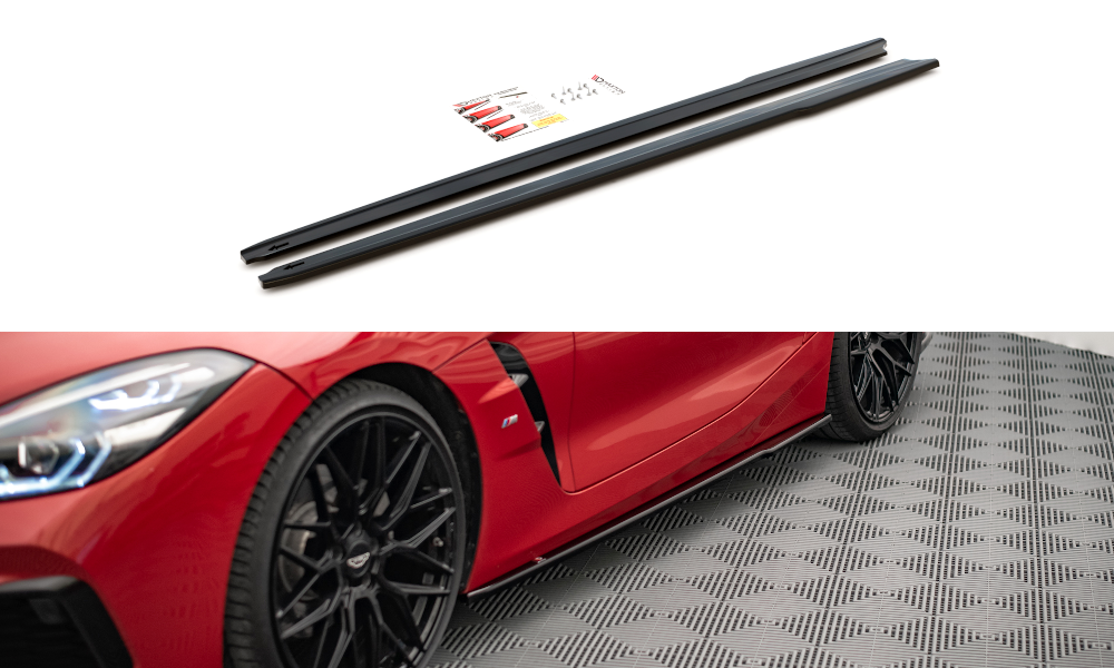 Maxton Side Skirts Diffusers Bmw Z4 M-Pack G29