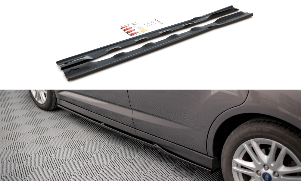 Maxton Side Skirts Diffusers Ford C-Max Mk2