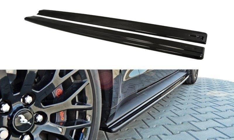 Maxton Side Skirts Diffusers Ford Mustang Gt Mk6