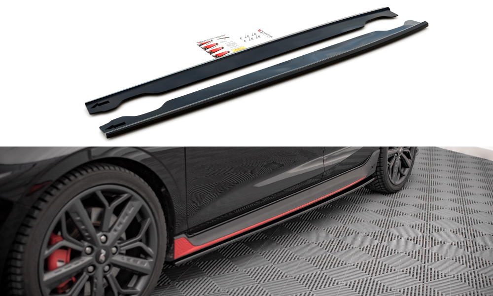 Maxton Side Skirts Diffusers Hyundai I20 N Mk3