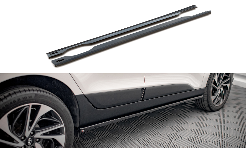 Maxton Side Skirts Diffusers Hyundai Ix35 Mk1