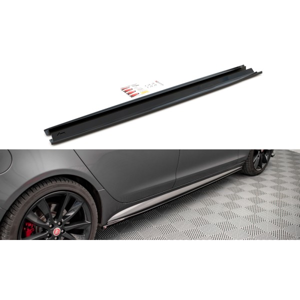 Maxton Side Skirts Diffusers Jaguar Xf R-Sport Mk2