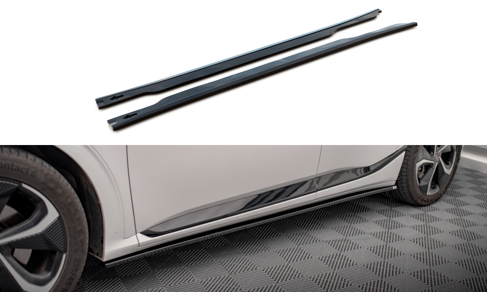 Maxton Side Skirts Diffusers Kia Ev6 Gt-Line Mk1