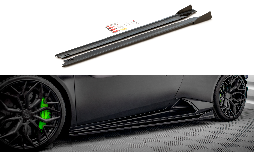 Maxton Side Skirts Diffusers Lamborghini Huracan Evo