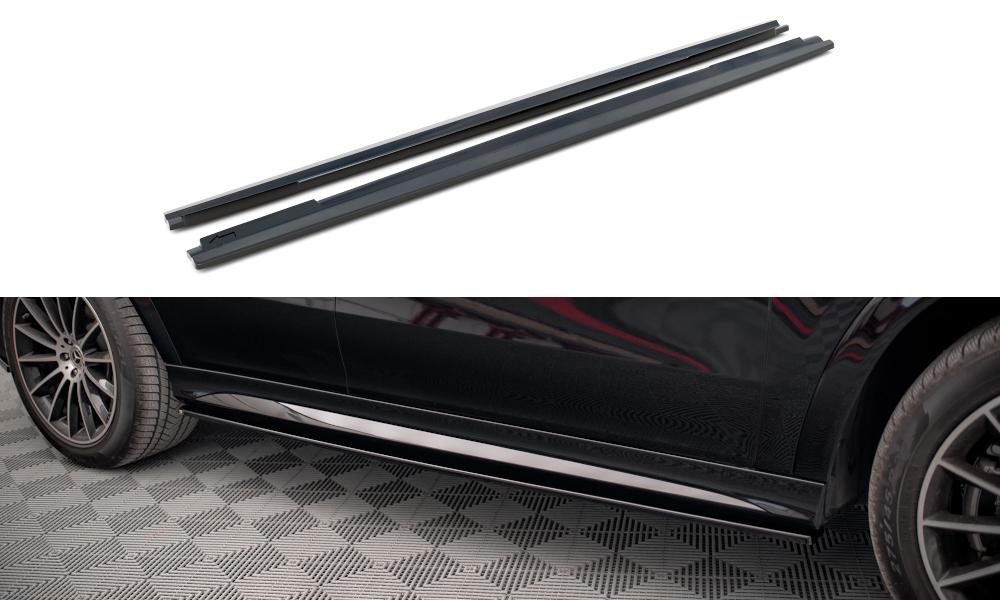 Maxton Side Skirts Diffusers Mercedes-Benz Gle Coupe Amg-Line C167