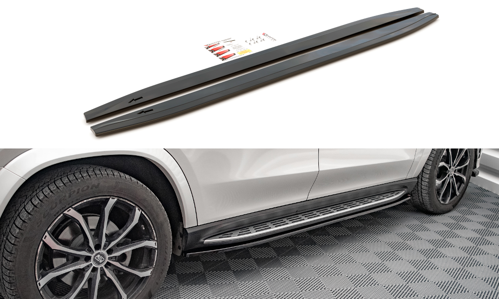 Maxton Side Skirts Diffusers Mercedes-Benz Gls Amg-Line X167