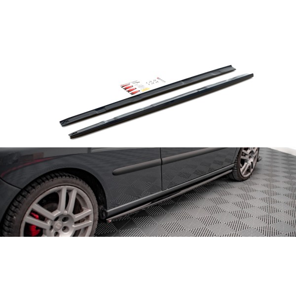 Maxton Side Skirts Diffusers Seat Ibiza Cupra Mk3