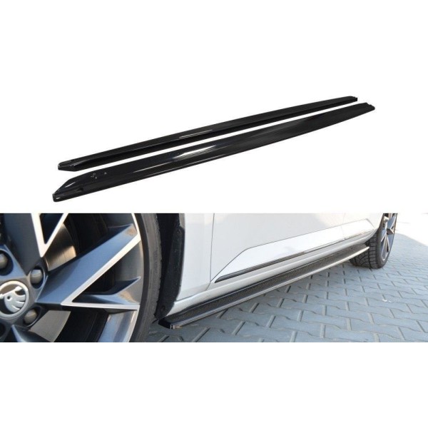 Maxton Side Skirts Diffusers Skoda Superb Mk3