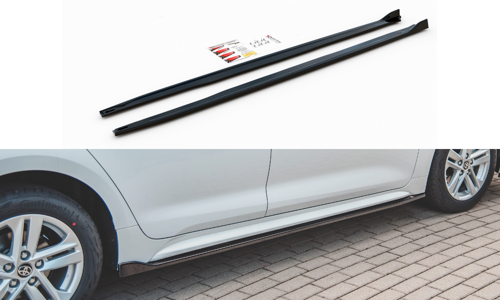 Maxton Side Skirts Diffusers Toyota Corolla Xii Touring Sports