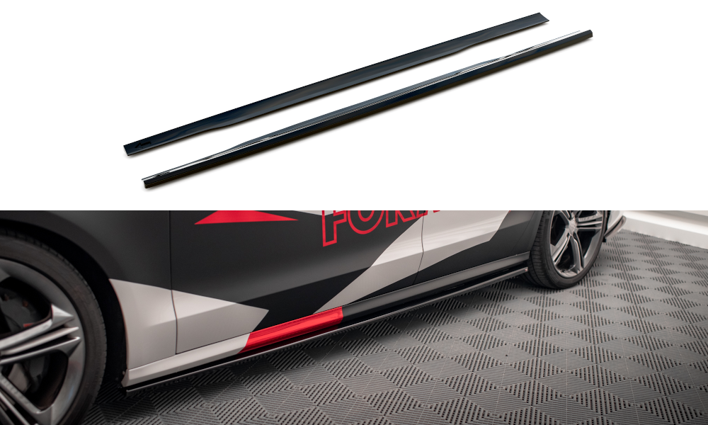 Maxton Side Skirts Diffusers V.1 Audi S8 D4