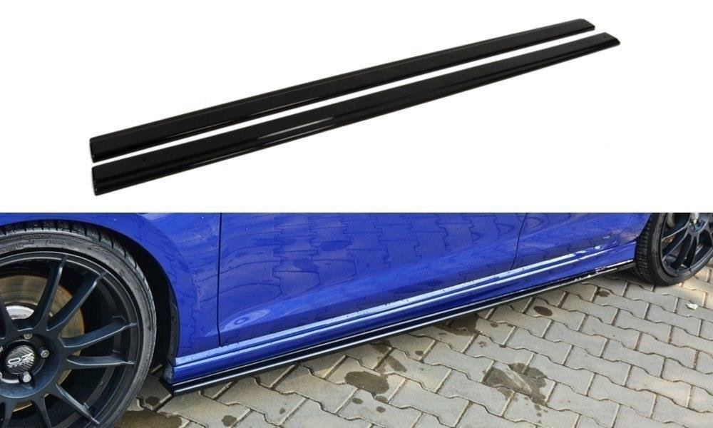 Maxton Side Skirts Diffusers V.1 Vw Golf 7 R / R-Line