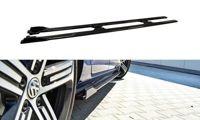 Maxton Side Skirts Diffusers V.1 Vw Golf 7 R / R-Line Facelift