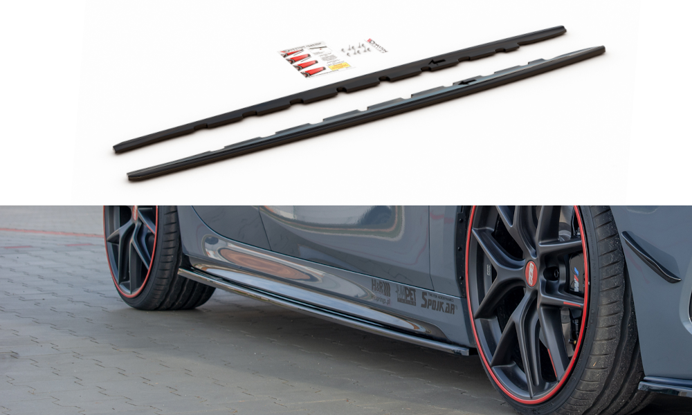 Maxton Side Skirts Diffusers V.1 For Bmw 1 F40 M-Pack/ M135i