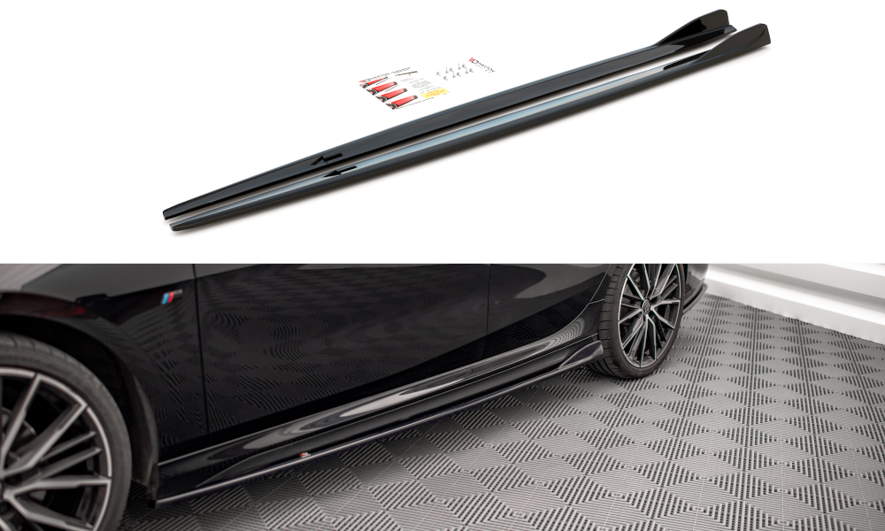 Maxton Side Skirts Diffusers V.2 Bmw 2 Gran Coupe M-Pack / M235i F44