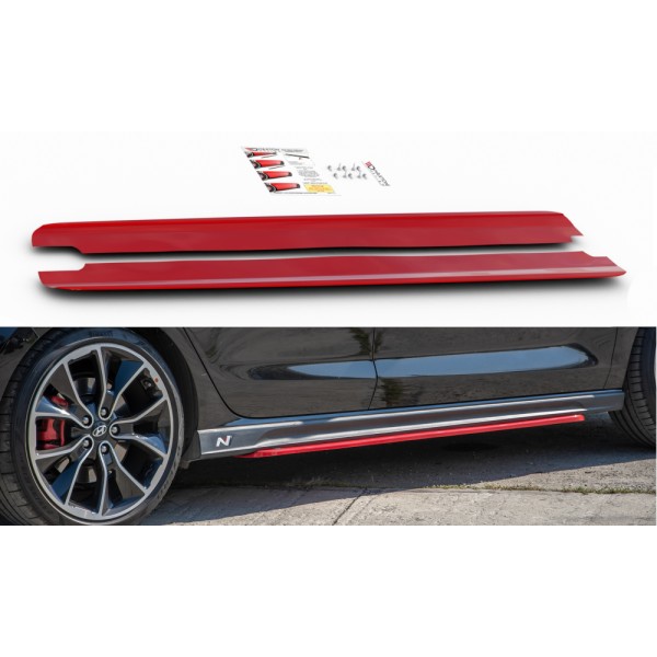 Maxton Side Skirts Diffusers V.2 Hyundai I30 N Mk3