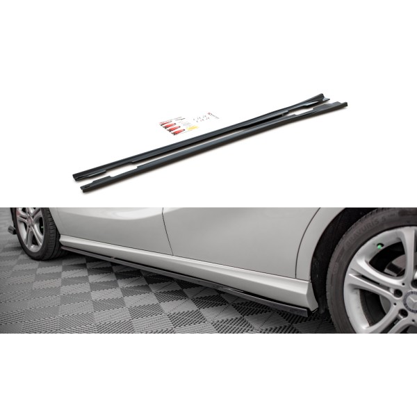 Maxton Side Skirts Diffusers V.2 Mercedes-Benz A W176
