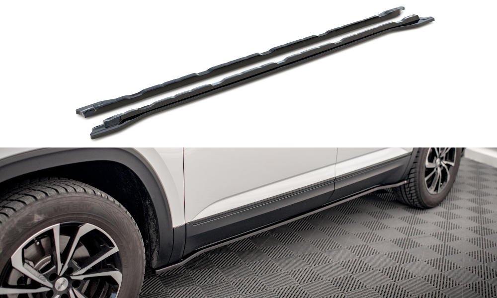 Maxton Side Skirts Diffusers Volkswagen Atlas Cross Sport