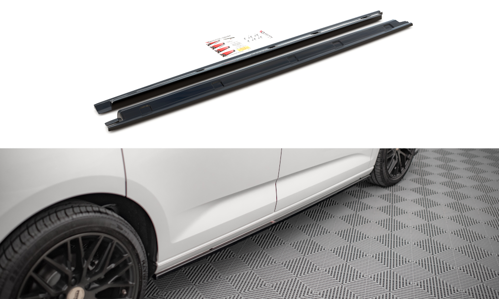 Maxton Side Skirts Diffusers Volkswagen Caddy Mk5