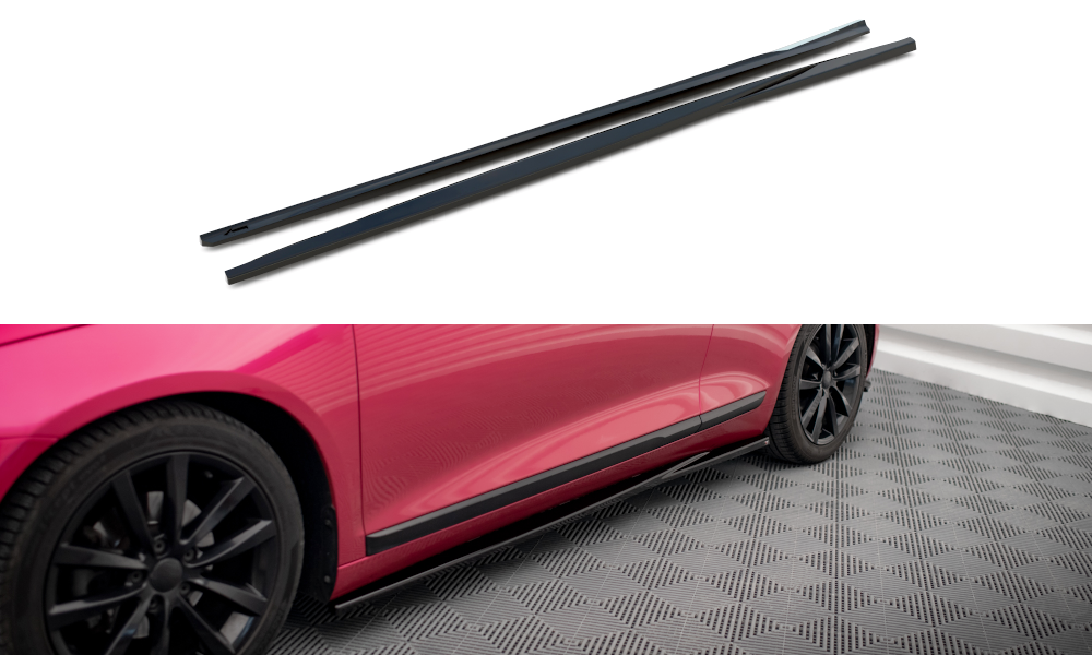 Maxton Side Skirts Diffusers Volkswagen Scirocco Mk3