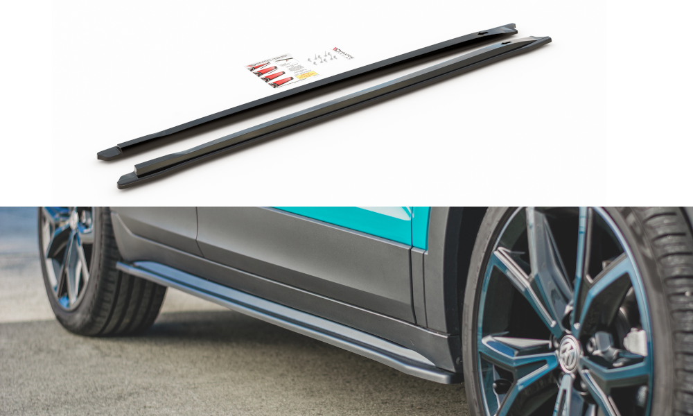 Maxton Side Skirts Diffusers Volkswagen T-Cross