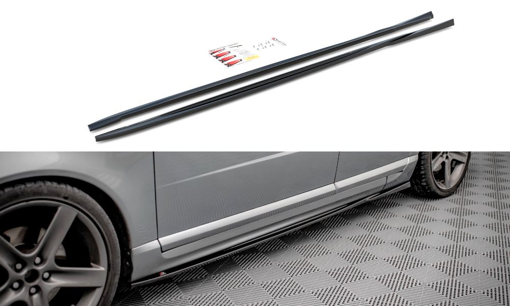 Maxton Side Skirts Diffusers Volvo V70 Mk3