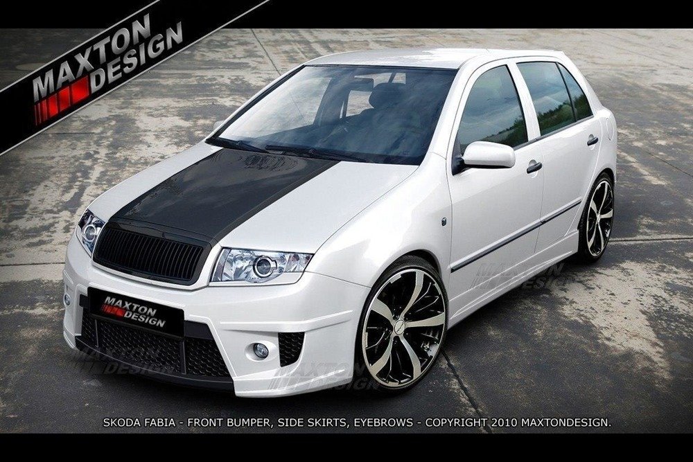 Maxton Side Skirts Skoda Fabia Mk1 ( Demonic )