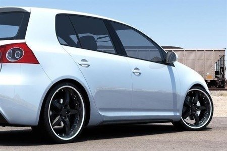 Maxton Side Skirts Vw Golf V Mk6 Gti Look Abs Plastic