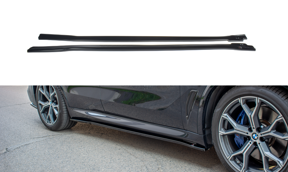 Maxton Side Skirts Diffusers For Bmw X5 G05 M-Pack