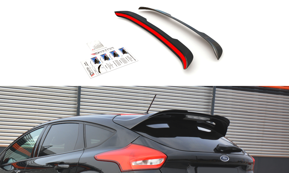 Maxton Spoiler Cap Ford Focus St-Line Mk3 Fl