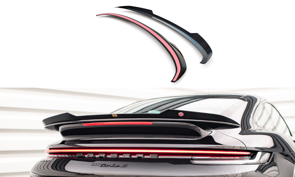 Maxton Spoiler Cap Porsche Porsche 911 Turbo S 992