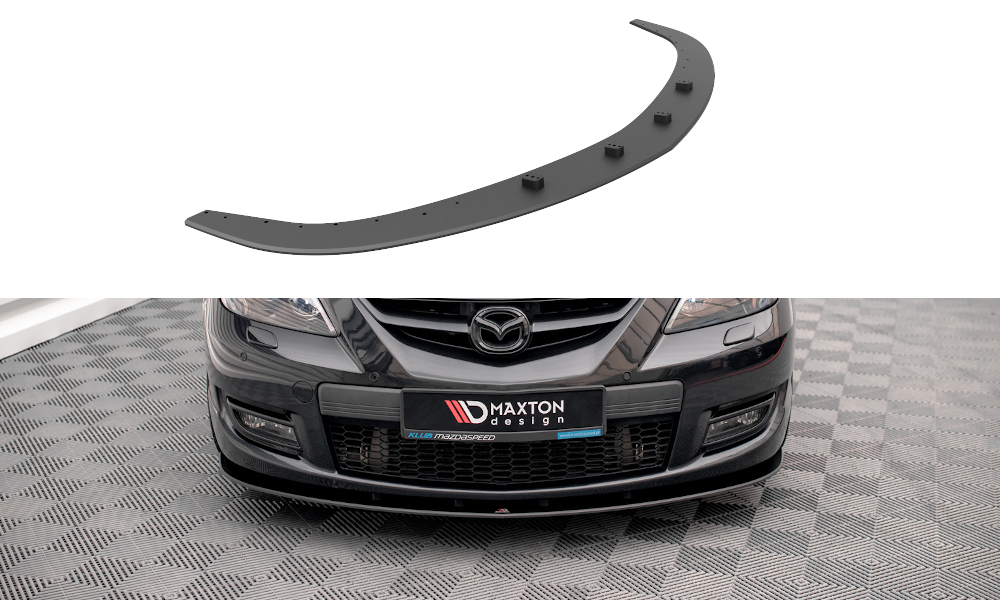 Maxton Street Pro Front Splitter Mazda 3 Mps Mk1