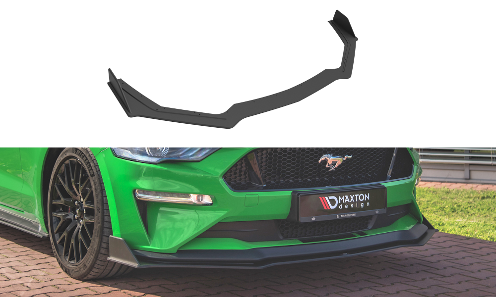 Maxton Street Pro Front Splitter V.2 Ford Mustang Gt Mk6 Facelift