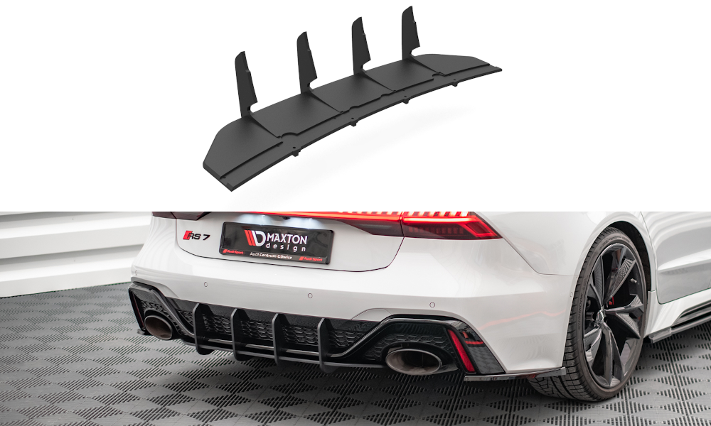 Maxton Street Pro Rear Diffuser  Audi Rs7 C8 / Rs6 C8