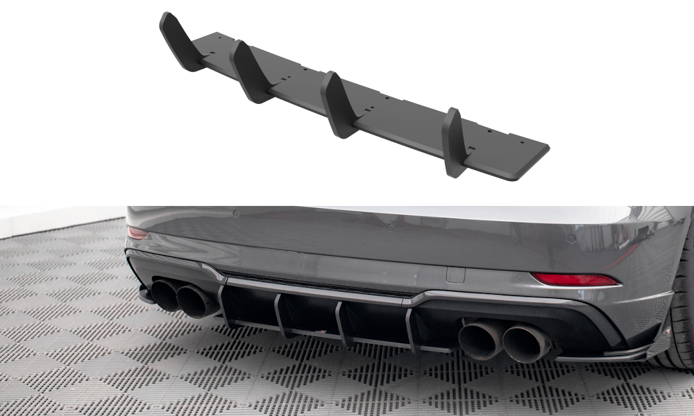 Maxton Street Pro Rear Diffuser Audi S3 Sportback 8v Facelift