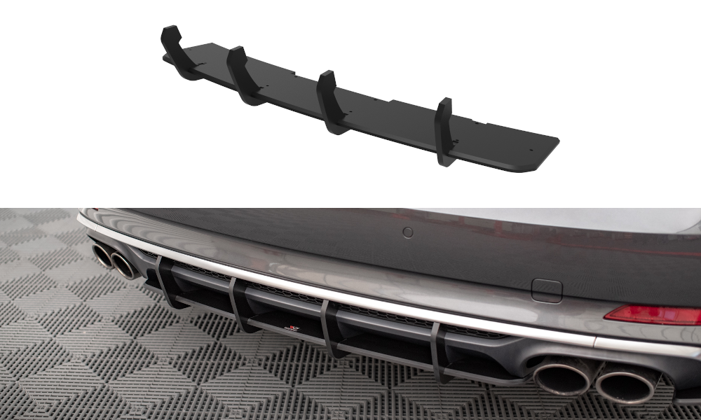 Maxton Street Pro Rear Diffuser Audi S5 Coupe / Sportback F5