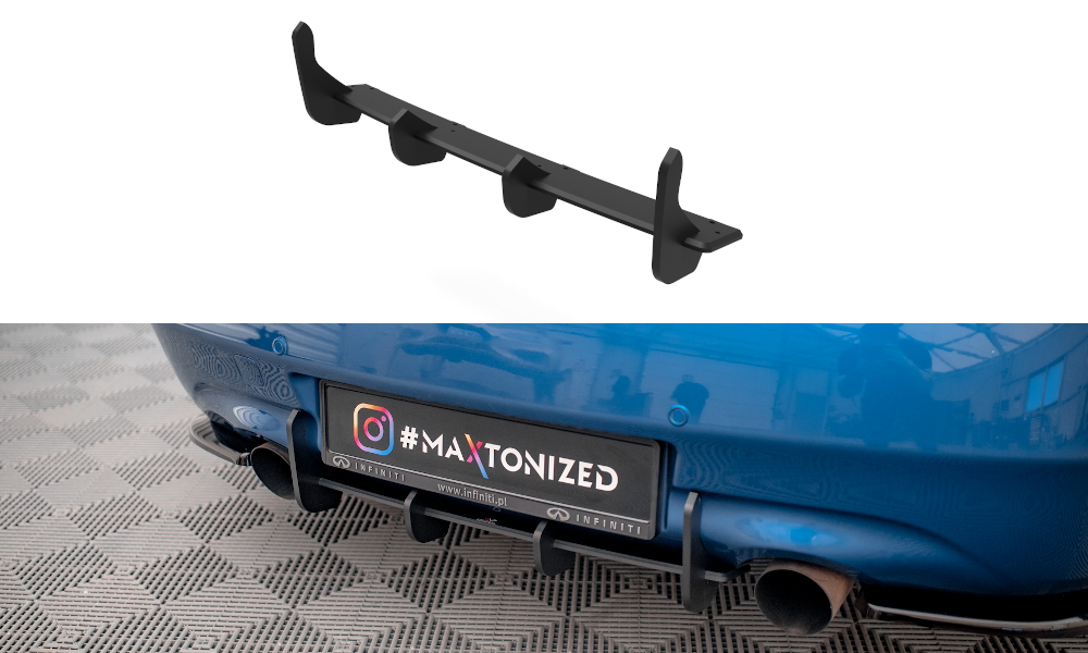 Maxton Street Pro Rear Diffuser Infiniti G37 Coupe