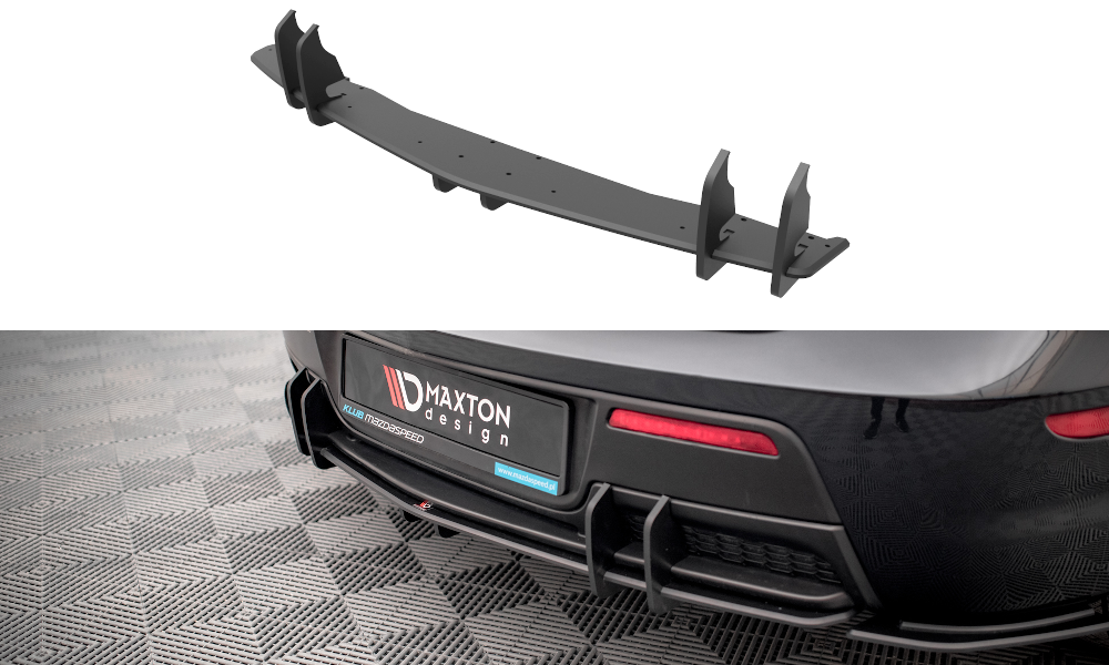 Maxton Street Pro Rear Diffuser Mazda 3 Mps Mk1
