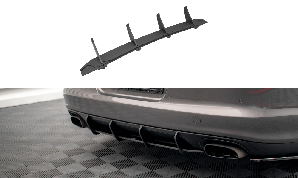 Maxton Street Pro Rear Diffuser Porsche Panamera / Panamera Diesel 970